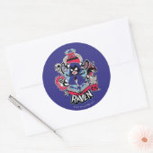 Tien Titans gaan! | Raven Demonic Powers Graphic Ronde Sticker (Envelop)