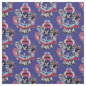 Tien Titans gaan! | Raven Demonic Powers Graphic Stof (Swatch)