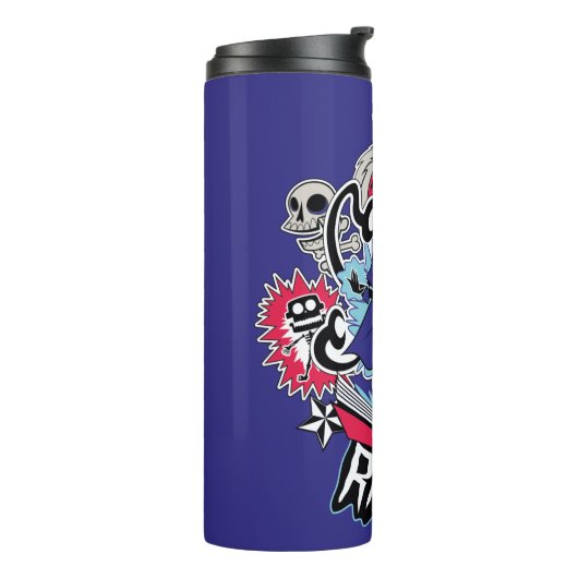 Tien Titans gaan! | Raven Demonic Powers Graphic Thermosbeker (Gedraaid links)