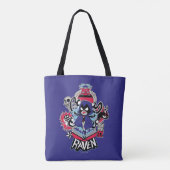 Tien Titans gaan! | Raven Demonic Powers Graphic Tote Bag (Achterkant)