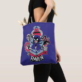 Tien Titans gaan! | Raven Demonic Powers Graphic Tote Bag (Dichtbij)