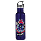 Tien Titans gaan! | Raven Demonic Powers Graphic Waterfles (Voorkant)