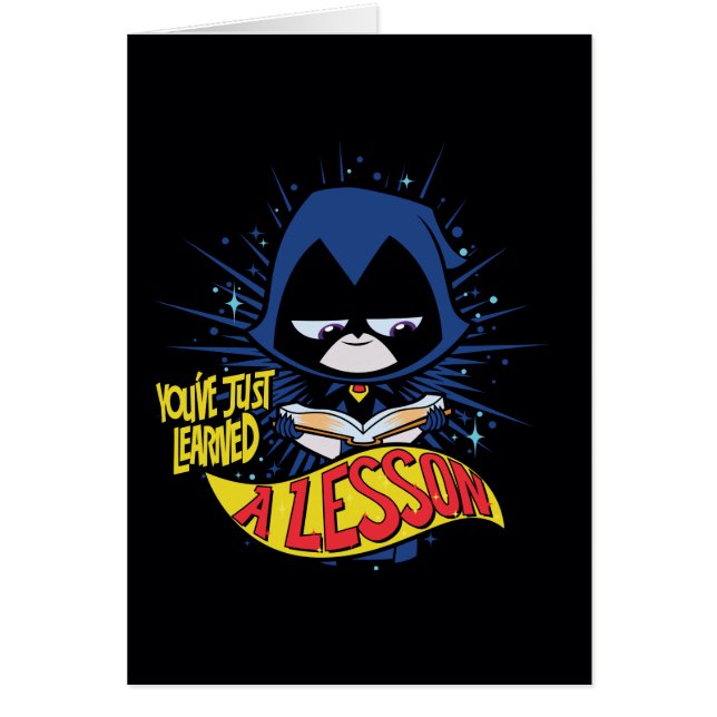 Tien Titans gaan! | Raven "Geleerde les" (Voorkant)