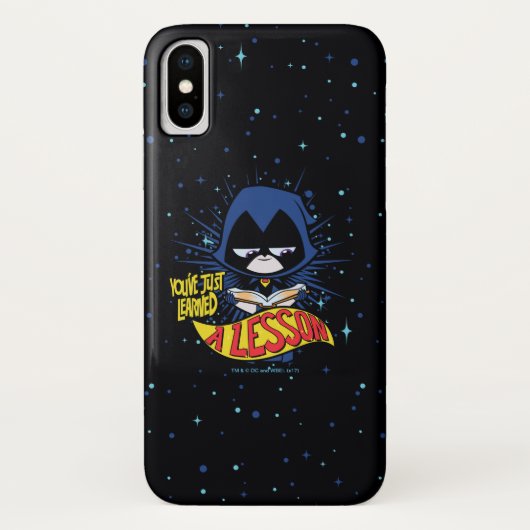 Tien Titans gaan! | Raven "Geleerde les" Case-Mate iPhone Case (Achterkant)