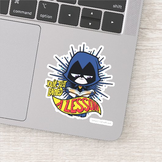 Tien Titans gaan! | Raven "Geleerde les" Sticker (Detail)