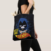 Tien Titans gaan! | Raven "Geleerde les" Tote Bag (Dichtbij)
