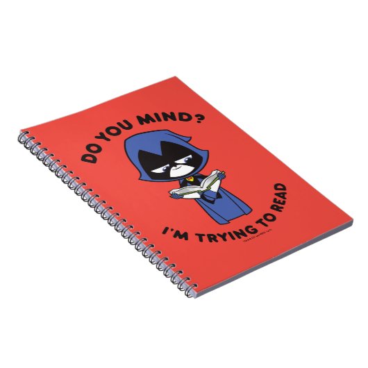 Tien Titans gaan! | Raven "Ik probeer te lezen" Notitieboek (Rechterzijde)