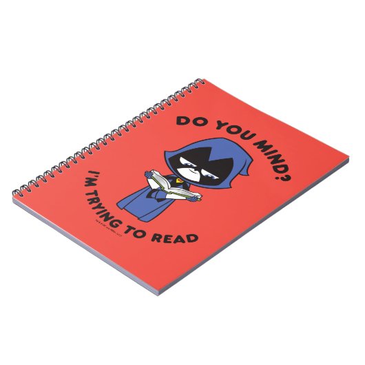 Tien Titans gaan! | Raven "Ik probeer te lezen" Notitieboek