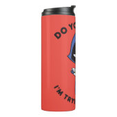 Tien Titans gaan! | Raven "Ik probeer te lezen" Thermosbeker (Gedraaid links)