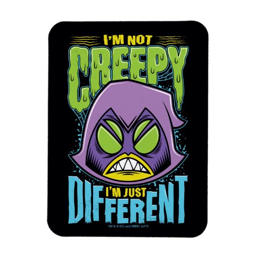 Tien Titans gaan! | Raven "Niet creepy ik ben ande Magneet (Verticaal)