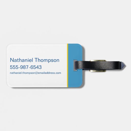 Tien Titans gaan! Raven "Truth Justice Pizza" Bagagelabel (Achterkant horizontaal)