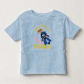 Tien Titans gaan! Raven "Truth Justice Pizza" Kinder Shirts (Voorkant)