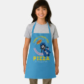 Tien Titans gaan! Raven "Truth Justice Pizza" Schort (Insitu)