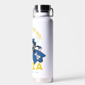 Tien Titans gaan! Raven "Truth Justice Pizza" Waterfles (Achterkant)