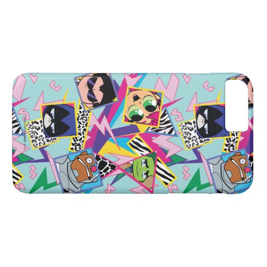 Tien Titans gaan! | Retro 90's Group Collage Case-Mate iPhone Case (Achterkant (Horizontaal))