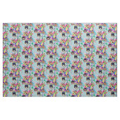 Tien Titans gaan! | Retro 90's Group Collage Stof (Fat Quarter)