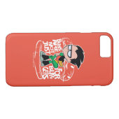 Tien Titans gaan! | Robin Booty Scooty Buns Case-Mate iPhone Case (Achterkant (Horizontaal))