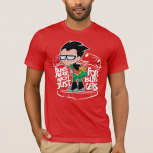 Tien Titans gaan!   Robin Booty Scooty Buns T-shirt