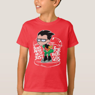 Tien Titans gaan!   Robin Booty Scooty Buns T-shirt