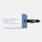 Tien Titans gaan! Robin "Truth Justice Pizza" Bagagelabel (Achterkant horizontaal)