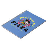 Tien Titans gaan! Robin "Truth Justice Pizza" Notitieboek (Linkerzijde)