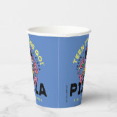 Tien Titans gaan! Robin "Truth Justice Pizza" Papieren Bekers (Rechts)