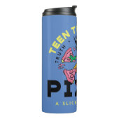 Tien Titans gaan! Robin "Truth Justice Pizza" Thermosbeker (Gedraaid links)