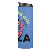 Tien Titans gaan! Robin "Truth Justice Pizza" Thermosbeker (Geroteerd rechts)