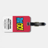 Tien Titans gaan! | Robin's Arsenal Graphic Bagagelabel (Achterkant horizontaal)