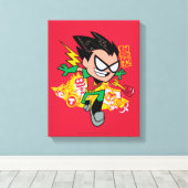 Tien Titans gaan! | Robin's Arsenal Graphic Canvas Afdruk (Insitu (Houten vloer))