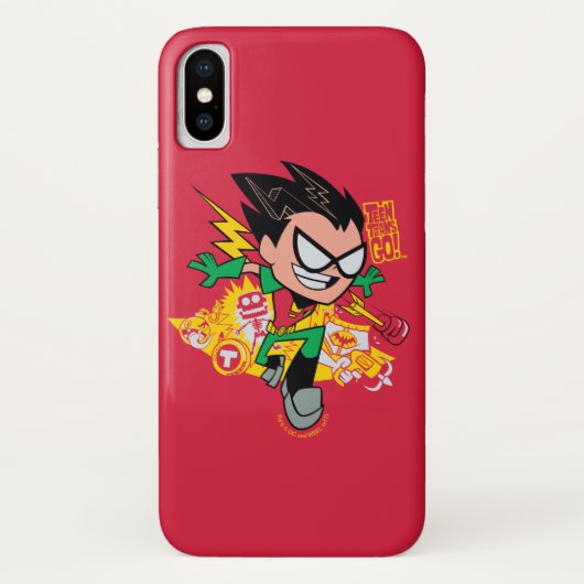 Tien Titans gaan! | Robin's Arsenal Graphic Case-Mate iPhone Case (Achterkant)