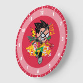 Tien Titans gaan! | Robin's Arsenal Graphic Grote Klok (Hoek)