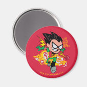 Tien Titans gaan! | Robin's Arsenal Graphic Magneet (Voorkant / Achterkant)