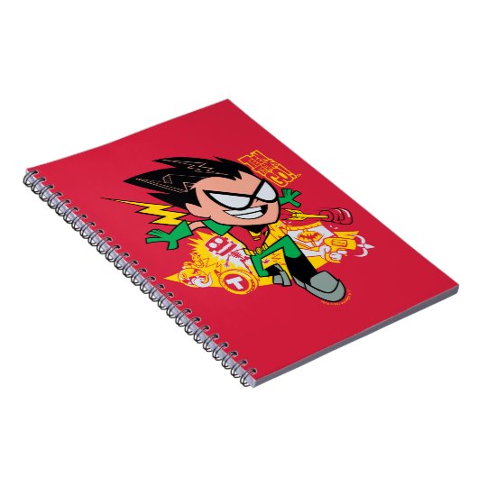 Tien Titans gaan! | Robin's Arsenal Graphic Notitieboek (Rechterzijde)