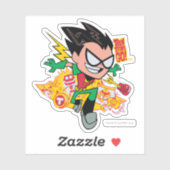 Tien Titans gaan! | Robin's Arsenal Graphic Sticker (Vel)