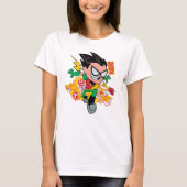 Tien Titans gaan! | Robin's Arsenal Graphic T-shirt (Voorkant)