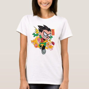 Tien Titans gaan! Robin's Arsenal Graphic T-shirt