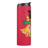 Tien Titans gaan! | Robin's Arsenal Graphic Thermosbeker (Gedraaid links)