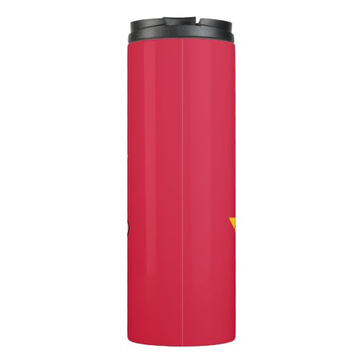 Tien Titans gaan! | Robin's Arsenal Graphic Thermosbeker (Achterkant)