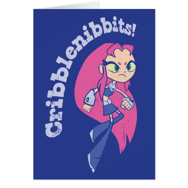 Tien Titans gaan! | Starfire "Cribblenibbits". (Voorkant)