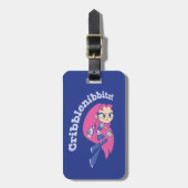 Tien Titans gaan! | Starfire "Cribblenibbits". Bagagelabel (Voorkant verticaal)