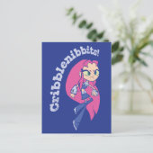 Tien Titans gaan! | Starfire "Cribblenibbits". Briefkaart (Staand voorkant)