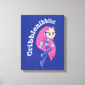 Tien Titans gaan! | Starfire "Cribblenibbits". Canvas Afdruk (Voorkant)