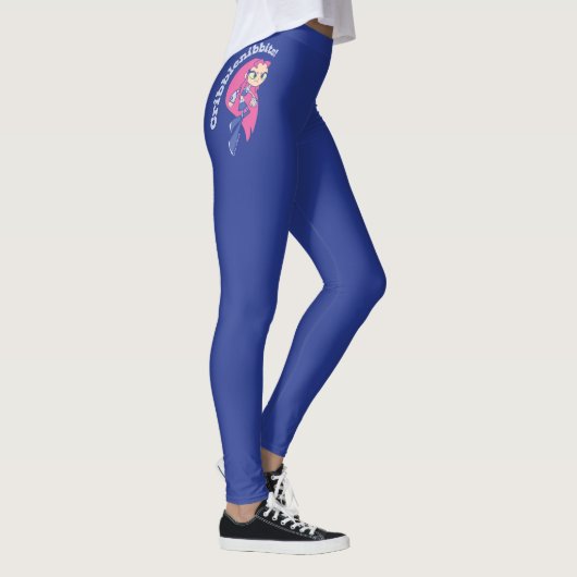 Tien Titans gaan! | Starfire "Cribblenibbits". Leggings (Rechts)