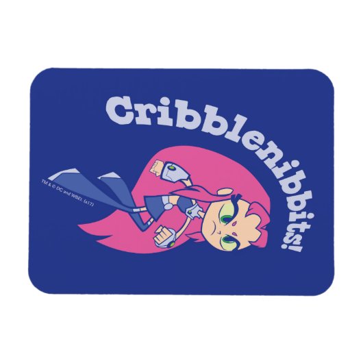 Tien Titans gaan! | Starfire "Cribblenibbits". Magneet (Horizontaal)