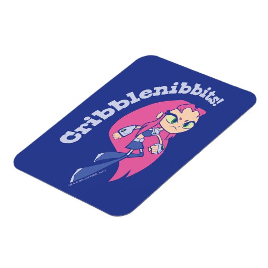 Tien Titans gaan! | Starfire "Cribblenibbits". Magneet (Linkerzijde)