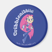Tien Titans gaan! | Starfire "Cribblenibbits". Magneet (Voorkant)