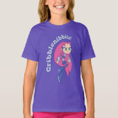 Tien Titans gaan! | Starfire "Cribblenibbits". T-shirt (Voorkant)