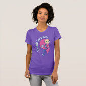 Tien Titans gaan! | Starfire "Cribblenibbits". T-shirt (Voorkant volledig)