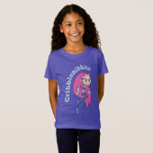 Tien Titans gaan! | Starfire "Cribblenibbits". T-shirt (Voorkant volledig)